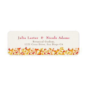 Fraîcheur Citrus Foliage Mariage