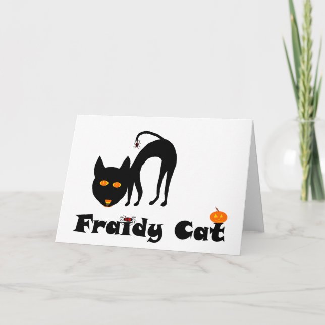 Fraidy Cat Card (Front)