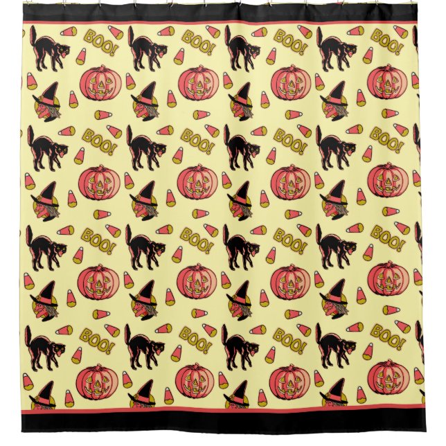 Fraidy Cat Retro Halloween (Front)