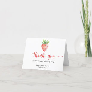 Fraise douce - merci
