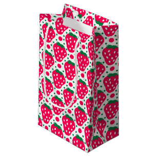 Fraise Fille 1er Anniversaire Fête Petit Sac Cadea