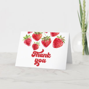 Fraise Merci beaucoup de baies