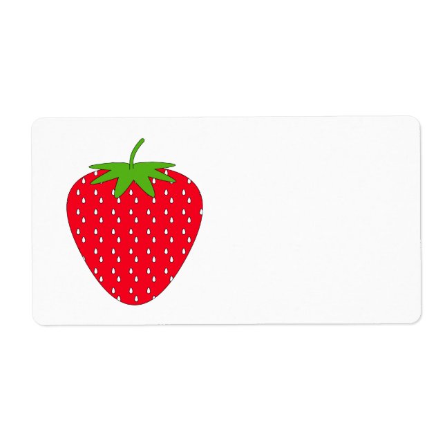 Fraise rouge. (Devant)