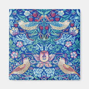 Fraise Thief Bleu, William Morris Magnet