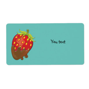 Fraise trempée dans le chocolat