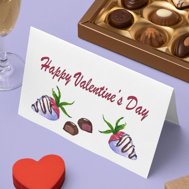 Fraises couvertes de chocolat de la Saint-Valentin (Créateur téléchargé)