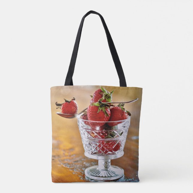 Fraises pour Sac fourre-tout de dessert (Dos)