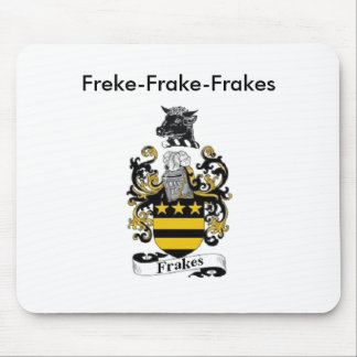 Frakes Coat of Arms Mouse Pad