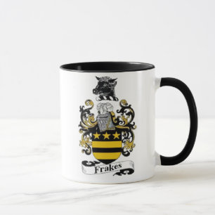 Frakes Coat of Arms Mug Black Handle
