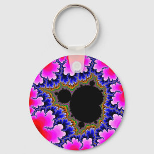 Fraktal Apfelmännchen mandelbrot set Keychain