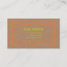 frame kraft calling card