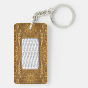 Frame Template Antique I Keychain