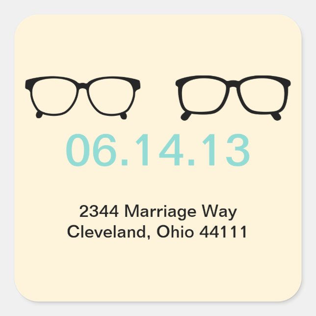 Frame The Date Sticker (Front)