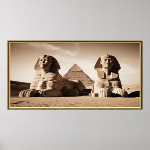 Frame TV Pharaonic Poster