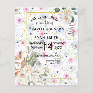 Frame Wedding Flyer