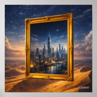 Frame Without a Painting Poster