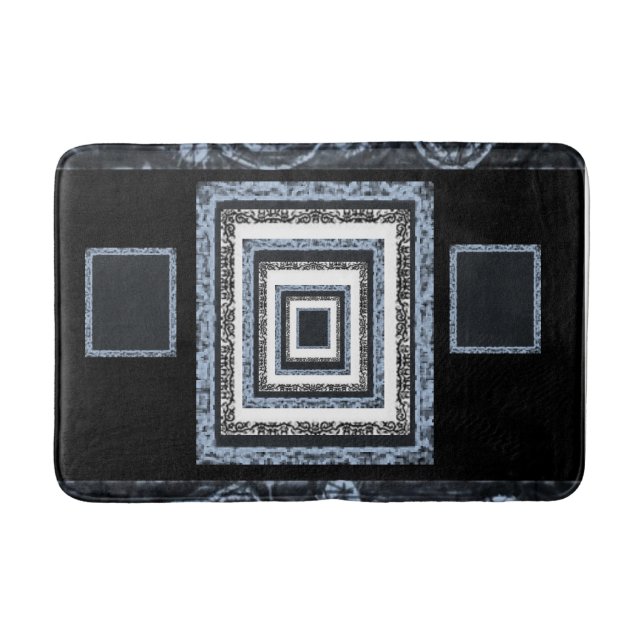 framed bathroom bathmat (Front)
