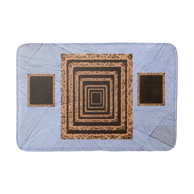framed bathroom bathmat (Front)