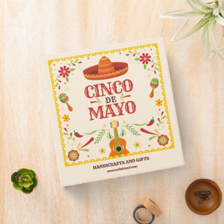 Framed Cinco de Mayo Mexican Binder