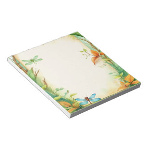 Framed Dragonflies 2 Notepad