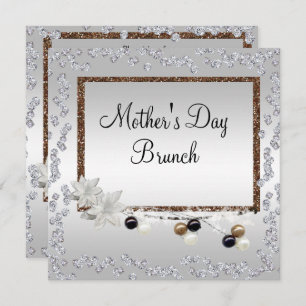 Framed Elegance Mother's Day Brunch Invitation