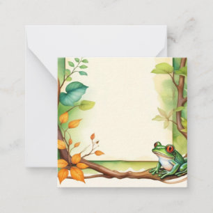 Framed Frogs 1 Card