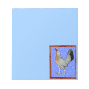 Framed Game Hen Notepad