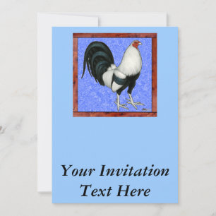 Framed Gamecock Invitation