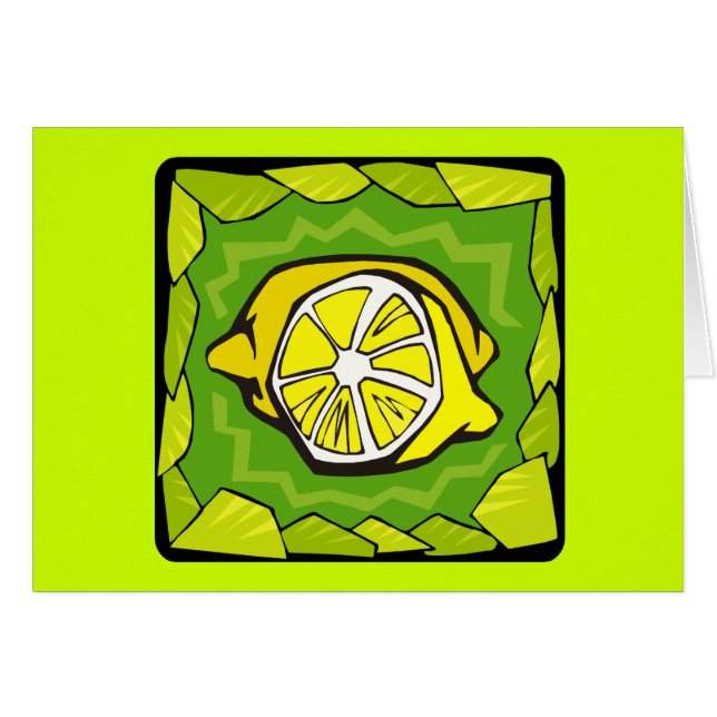 Framed Lemons (Front Horizontal)