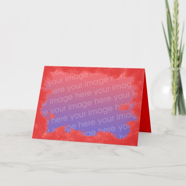 Framed Love Greeting Card (Front)