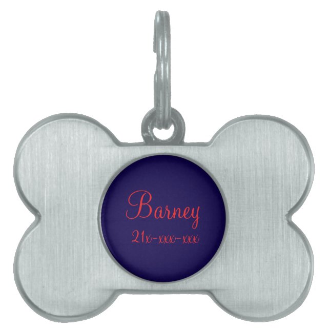 Framed Pet Tag (Front)