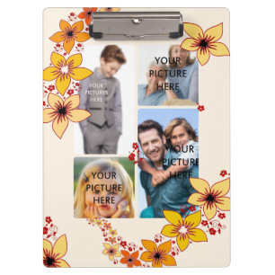 Framed photo clipboard