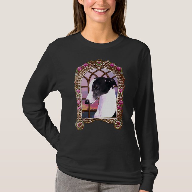 Framed Whippet T-Shirt (Front)