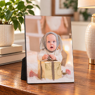 Frameless Photo Tabletop Easel Back Plaque