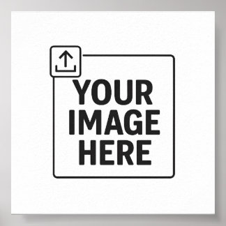 Frameless square poster (small)