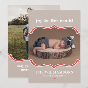 Frameworthy Christmas Holiday Card