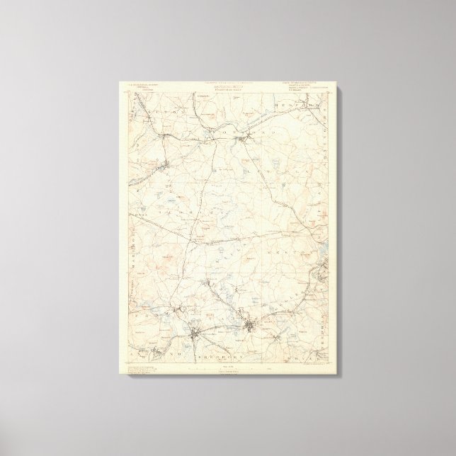 Framingham, Massachusetts Canvas Print (Front)