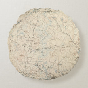 Framingham, Massachusetts Round Pillow