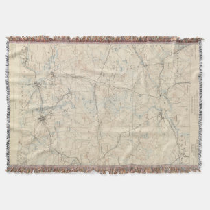 Framingham, Massachusetts Throw Blanket