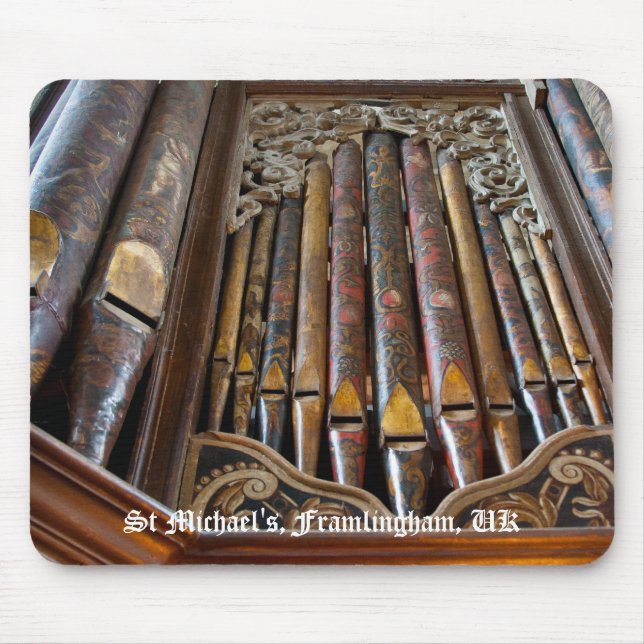 Framlingham organ mousepad (Front)
