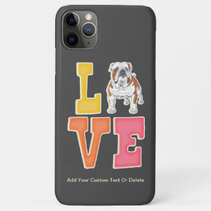 Français Bulldog mignon chien papa iPhone / coque 
