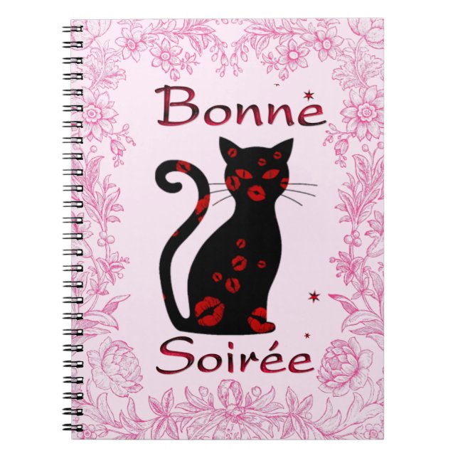 Français : Carnet Bonne Soiree (Devant)