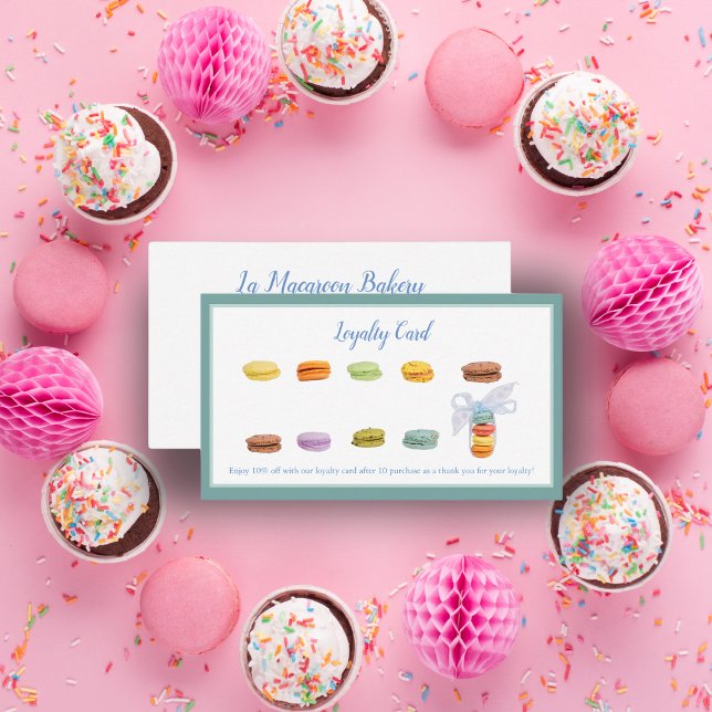 Français Macarons Boulangerie Saveur Fidélité (Indulge in sweet rewards with our French Macaroon Flavor Loyalty!)