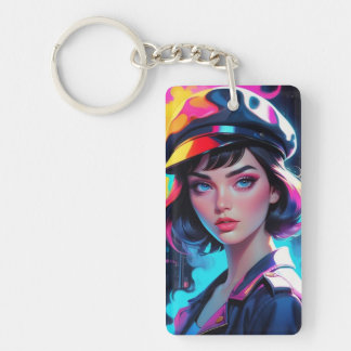 Française Keychain