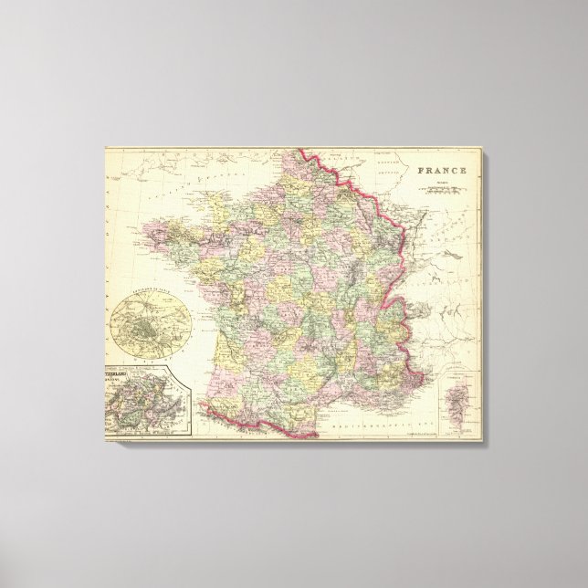 France 11 canvas print (Front)