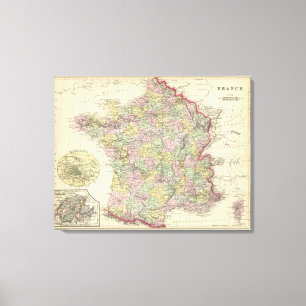 France 11 canvas print