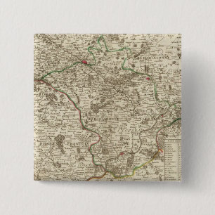 France 14 2 inch square button