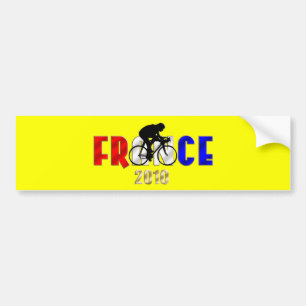 France 2010 Cycling gifts for Cyclists Bumper Sticker
