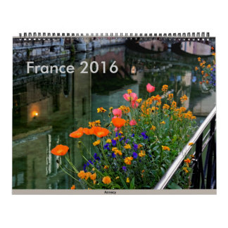 France 2016 calendar