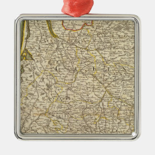 France 20 metal ornament